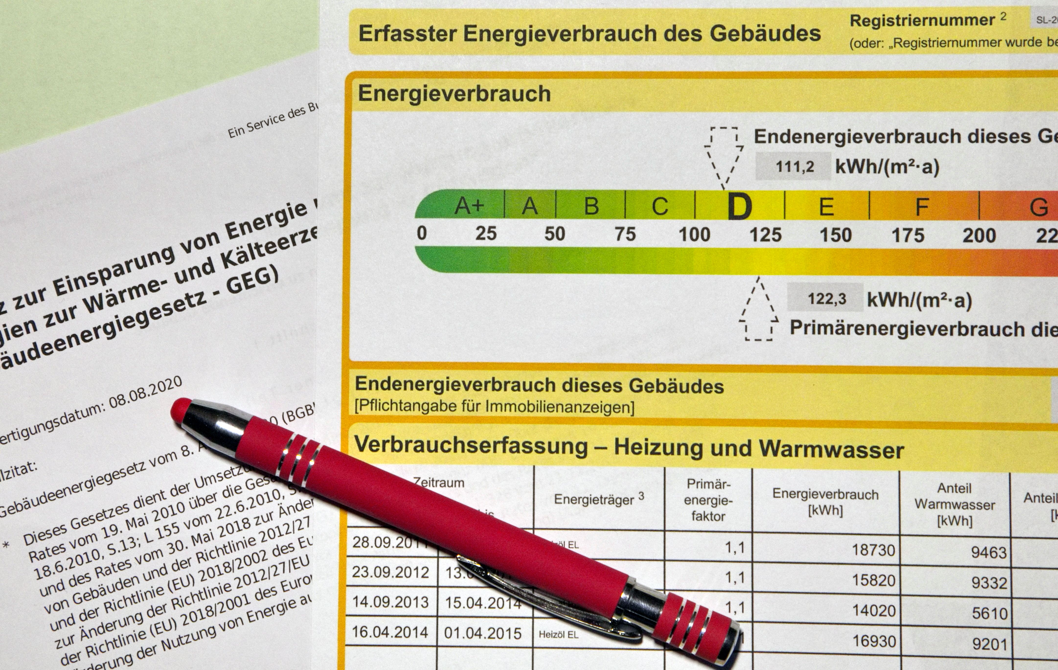 Erstellung Energieausweis